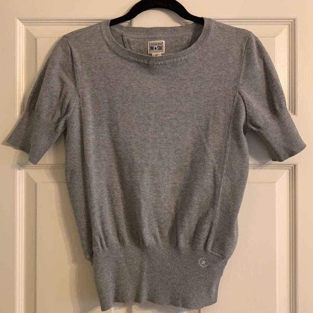 Converse One Star Short Sleeve Sweater